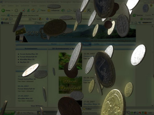 Screengine Desktop Money 3D