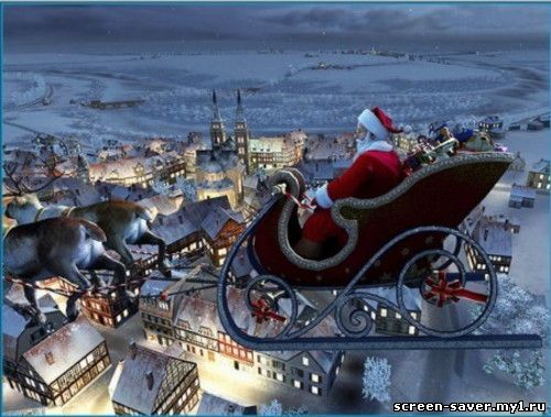 Santa Claus 3D Screensaver v 1.0 RePack