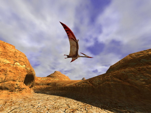 3D Canyon Flight Screensaver 