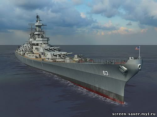 Battleship Missouri 3D Screensaver v1.0.0.1