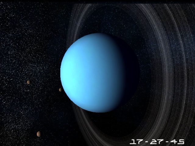 скринсейвер URANUS 3D