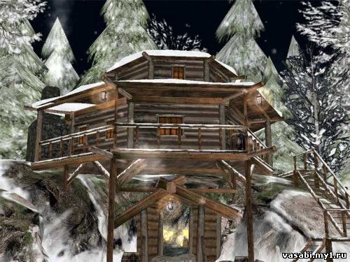 Winter Gold Mine 3D Screensaver
